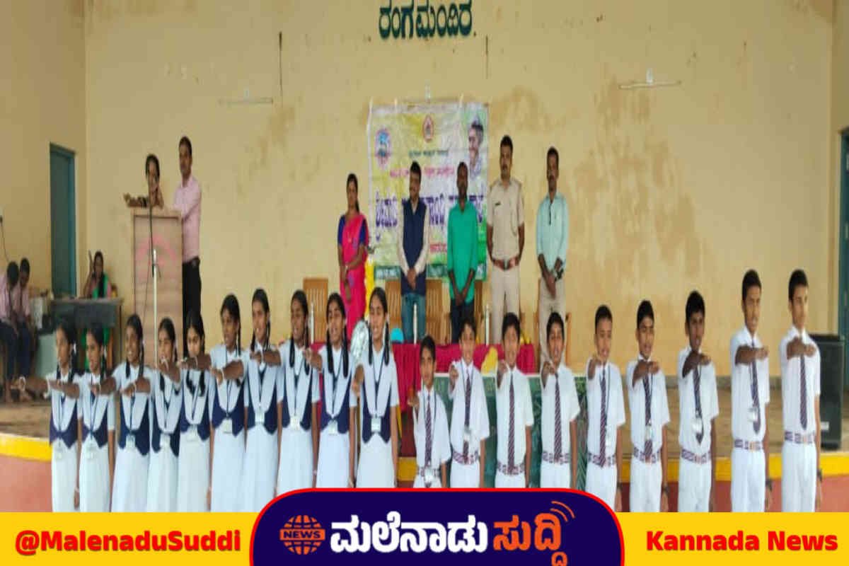 ಮೊಬೈಲ್ ನಿಂದ ದೂರವಿರಿ ಓದಿನಲ್ಲಿ ಆಸಕ್ತಿ ಇರಲಿ - ಪಿಎಸ್ಐ ಪ್ರವೀಣ್ stay away from mobile phones and be interested in reading - PSI Paveen 1 Indira Gandhi school 1